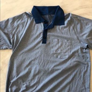 Lululemon Blue Polo